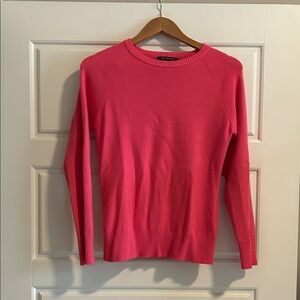 French Connection Vibrant Pink Crew Neck Sweater